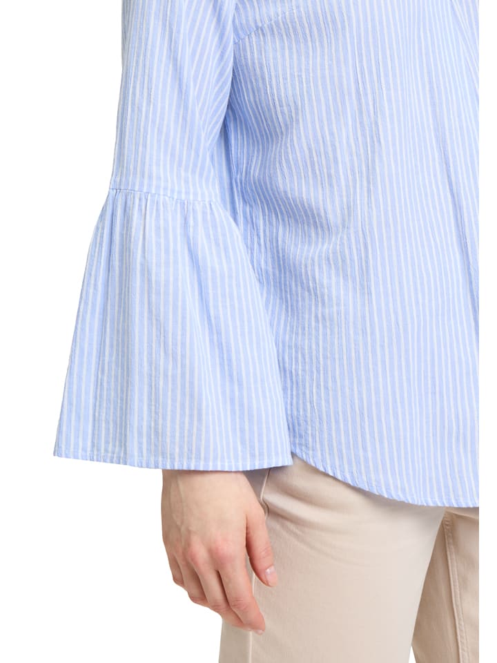 CARTOON Hellblau/ Weiß 8662296 Bluse in Hellblau/ Weiß - 5