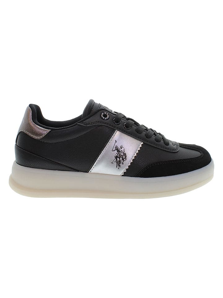 Tenisky U.S. Polo Assn. Schwarz/ Silber 4343032 Sneakers "Campy" in Schwarz/ Silber - 2