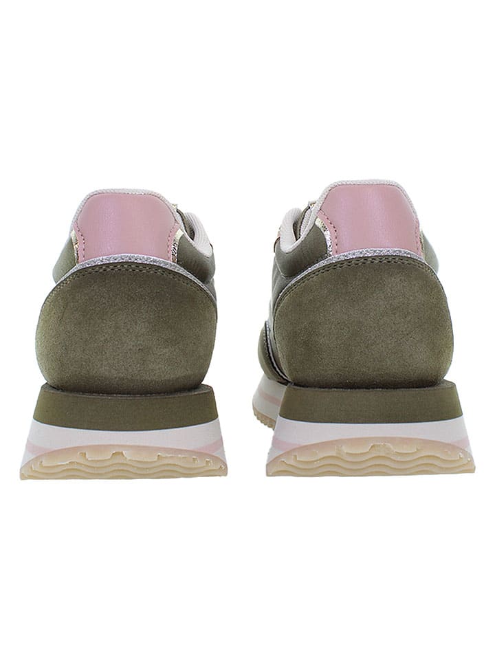 Tenisky U.S. Polo Assn. Khaki/ Rosa 3945650 Sneakers "Sacha" in Khaki/ Rosa - 5