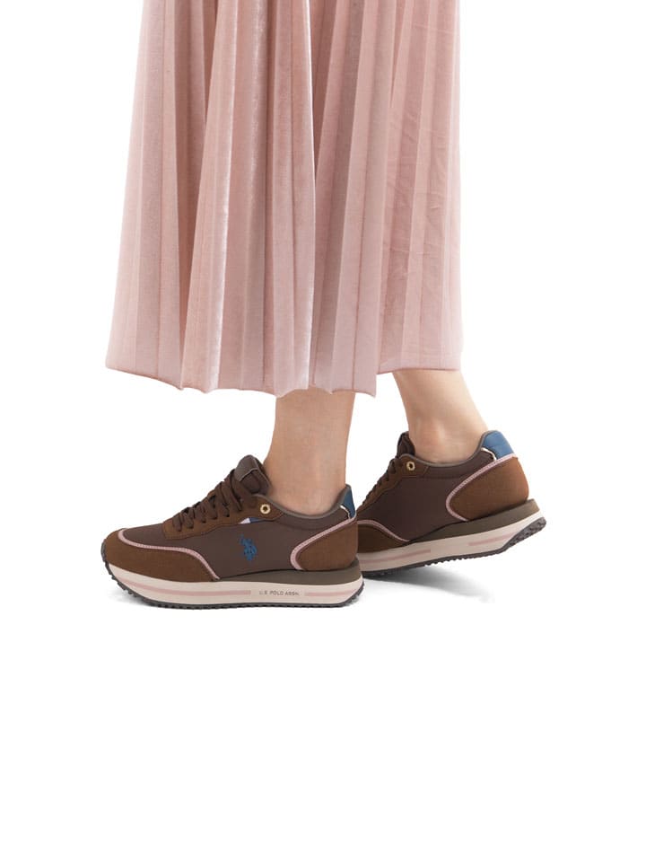 Tenisky U.S. Polo Assn. Braun 8911025 Sneakers "Sacha" in Braun - 2