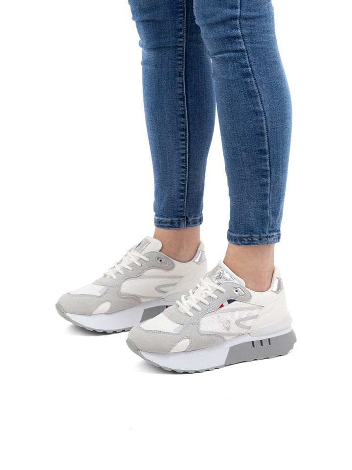 Tenisky U.S. Polo Assn. Weiß/ Grau 3033633 Sneakers "Vicky" in Weiß/ Grau - 2