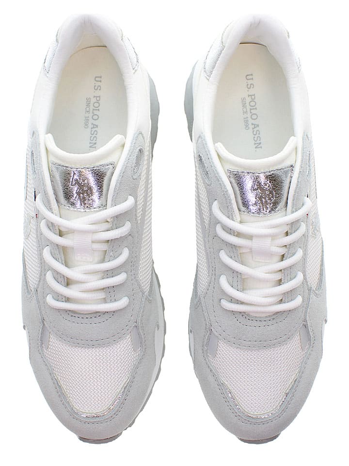 Tenisky U.S. Polo Assn. Weiß/ Grau 3033633 Sneakers "Vicky" in Weiß/ Grau - 3