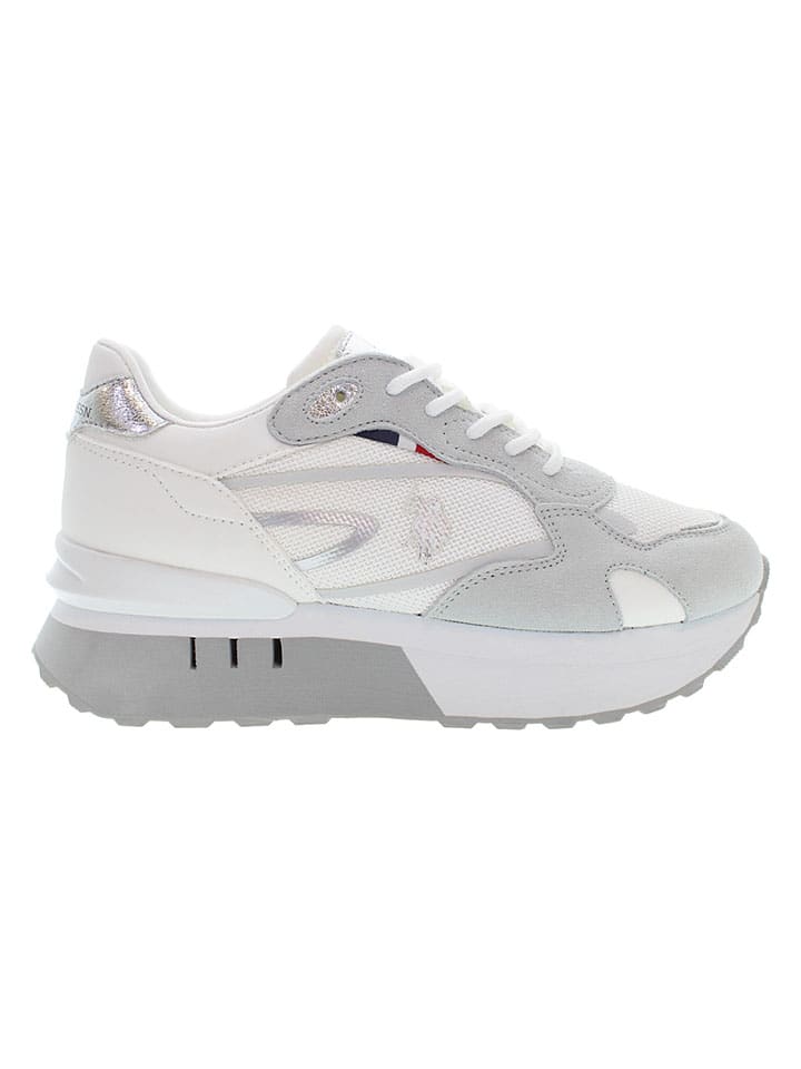 Tenisky U.S. Polo Assn. Weiß/ Grau 3033633 Sneakers "Vicky" in Weiß/ Grau - 8