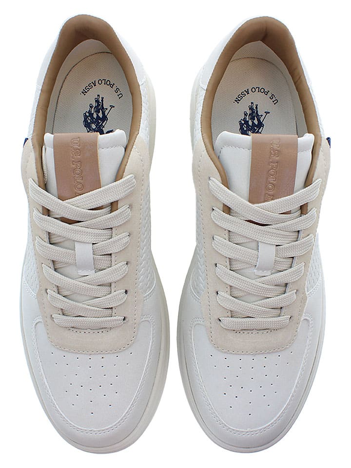 Tenisky U.S. Polo Assn. Weiß/ Beige 912373 Sneakers "Cody" in Weiß/ Beige - 2