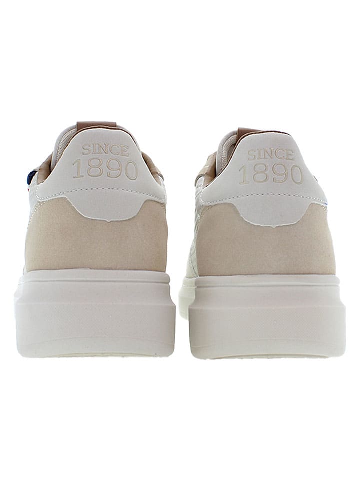 Tenisky U.S. Polo Assn. Weiß/ Beige 912373 Sneakers "Cody" in Weiß/ Beige - 4