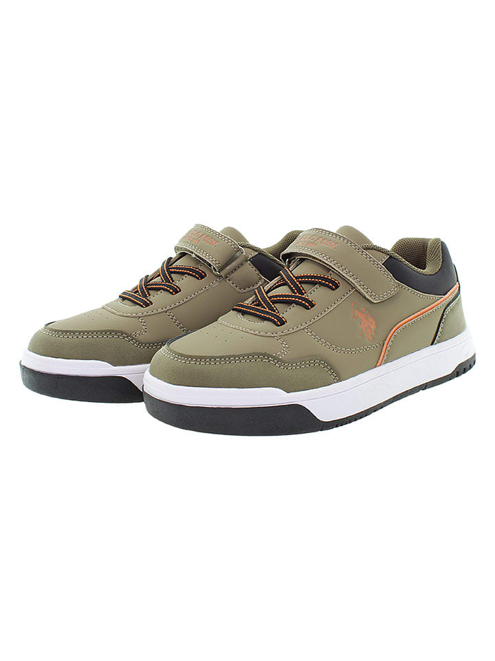 Tenisky U.S. Polo Assn. Khaki 3020842 Sneakers in Khaki - 3