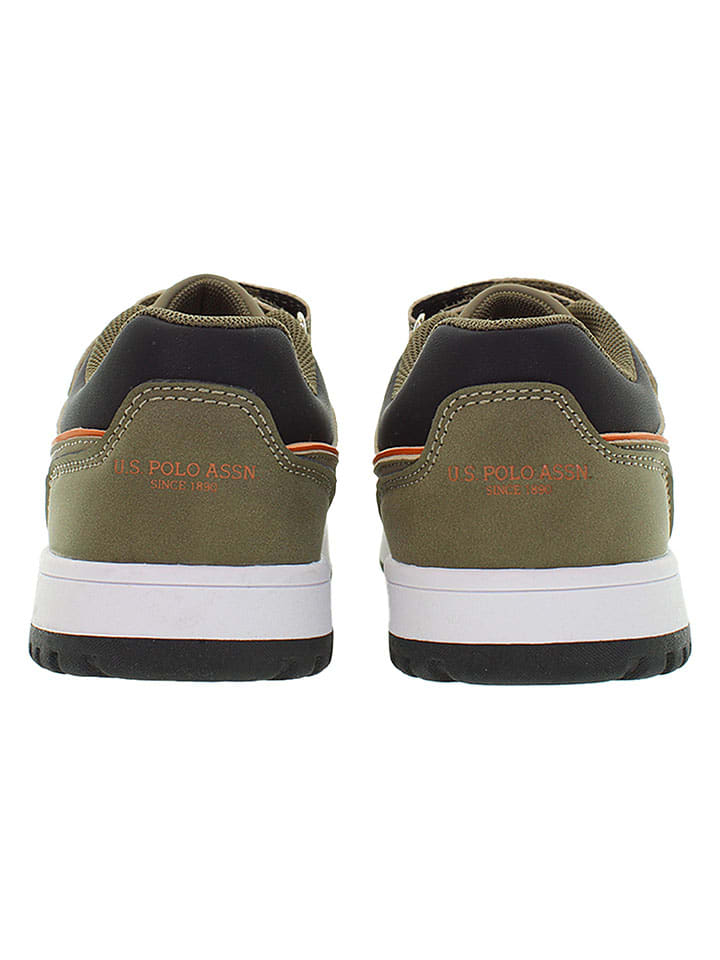 Tenisky U.S. Polo Assn. Khaki 3020842 Sneakers in Khaki - 4