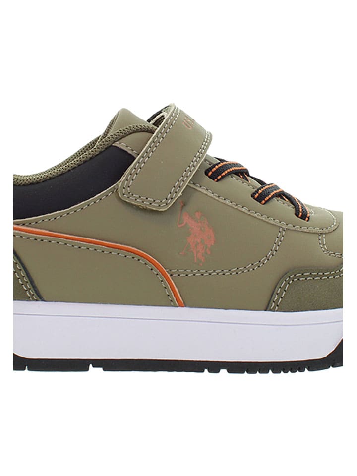 Tenisky U.S. Polo Assn. Khaki 3020842 Sneakers in Khaki - 6
