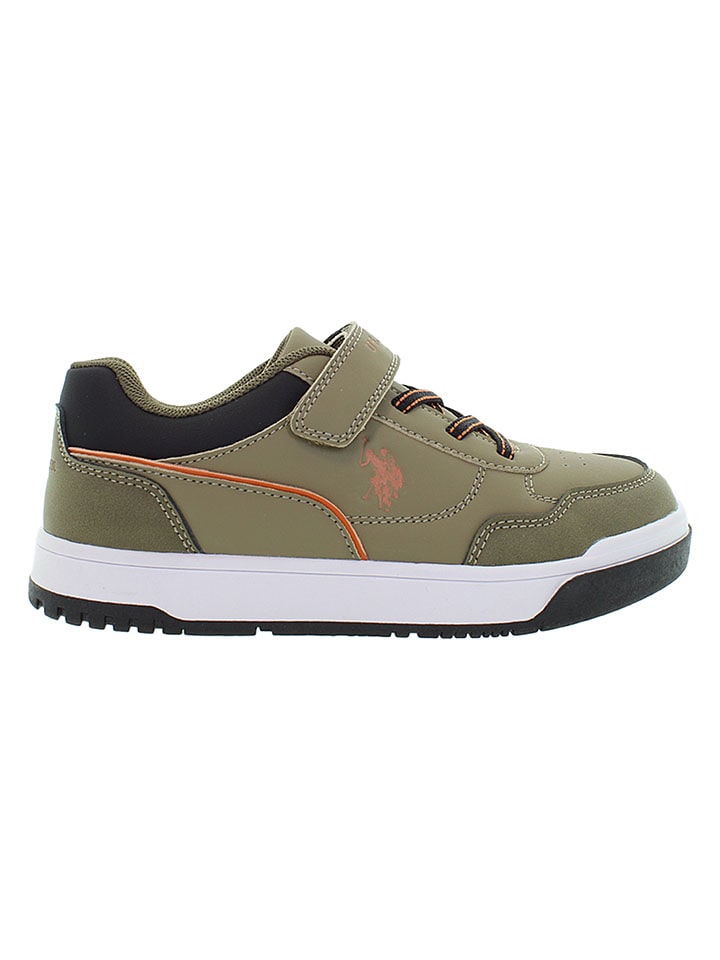 Tenisky U.S. Polo Assn. Khaki 3020842 Sneakers in Khaki - 7