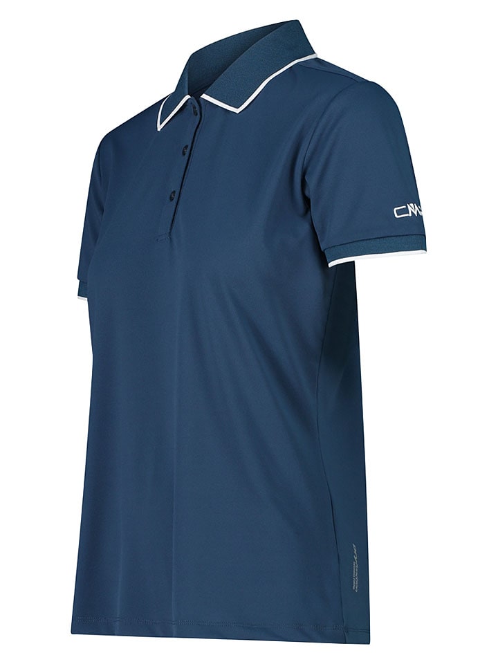 Tričko cmp Dunkelblau 208071 Funktionspoloshirt in Dunkelblau - 3