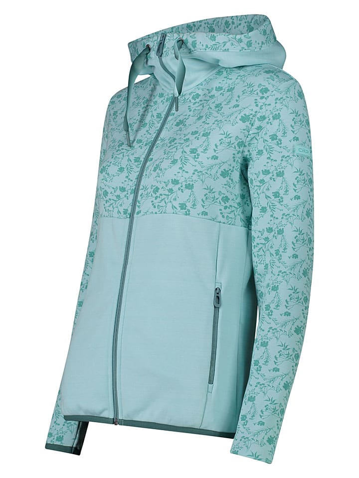 Mikina cmp Türkis 7252321 Sweatjacke in Türkis - 3