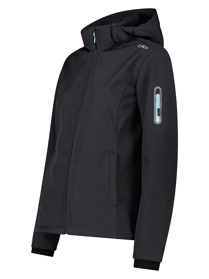 Dámska bunda cmp Schwarz 5455426 Softshelljacke in Schwarz - 3