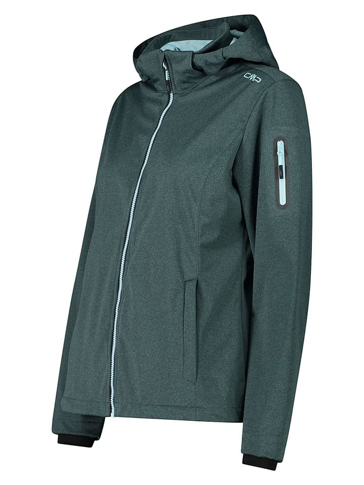 Dámska bunda cmp Dunkelgrün 2294953 Softshelljacke in Dunkelgrün - 3