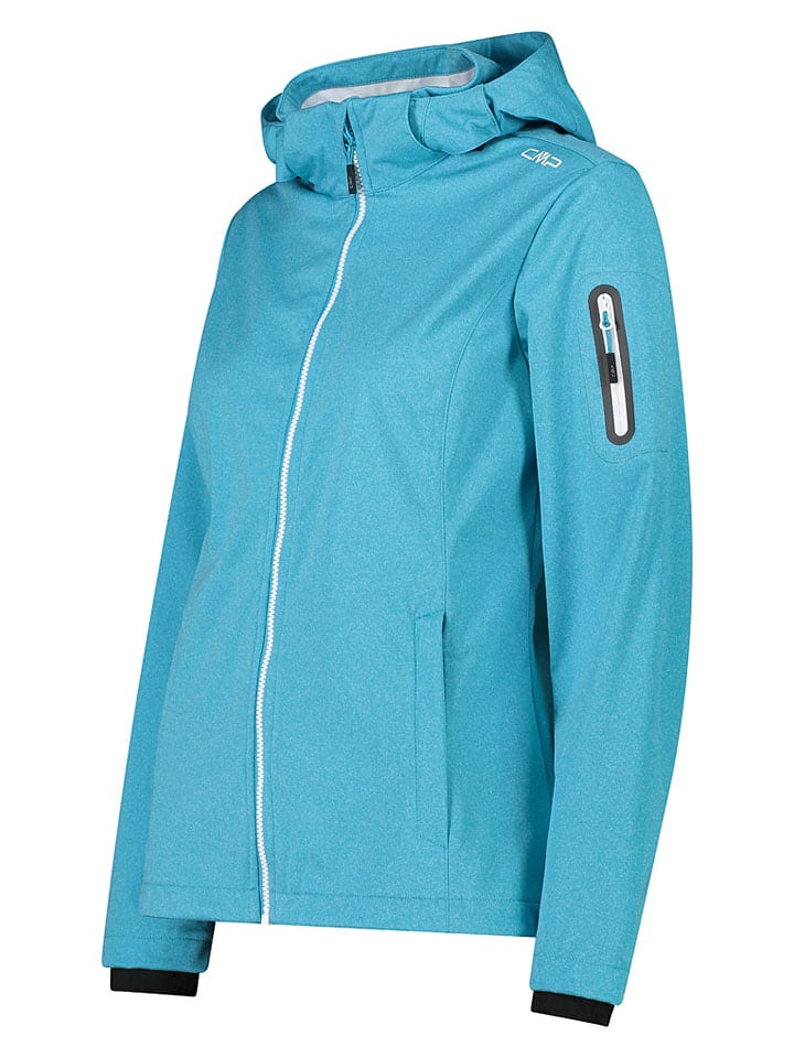 Dámska bunda cmp Hellblau 795455 Softshelljacke in Hellblau - 3