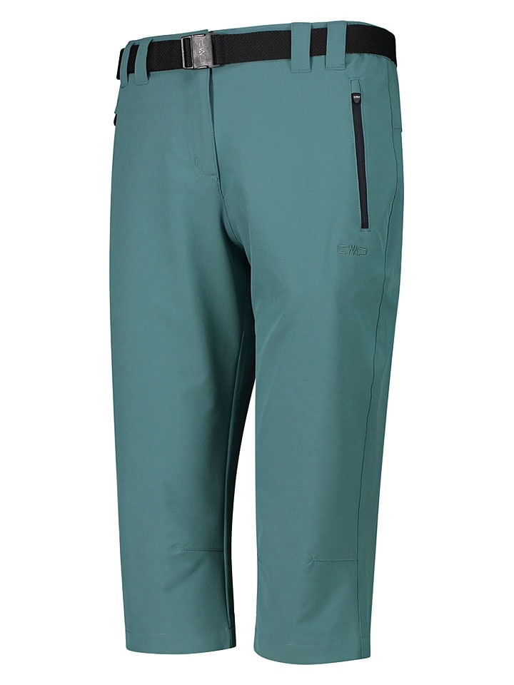 Nohavice cmp Türkis 5874901 Funktions-Caprihose in Türkis - 3