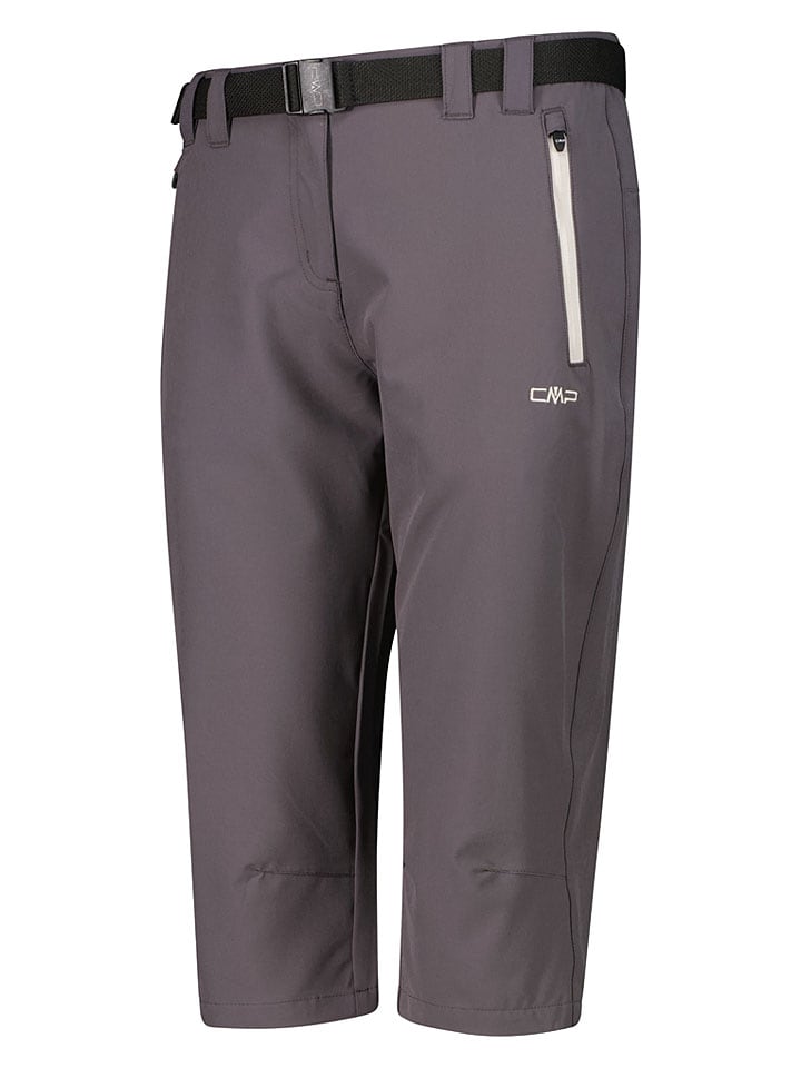 Nohavice cmp Anthrazit 7985597 Funktions-Caprihose in Anthrazit - 3