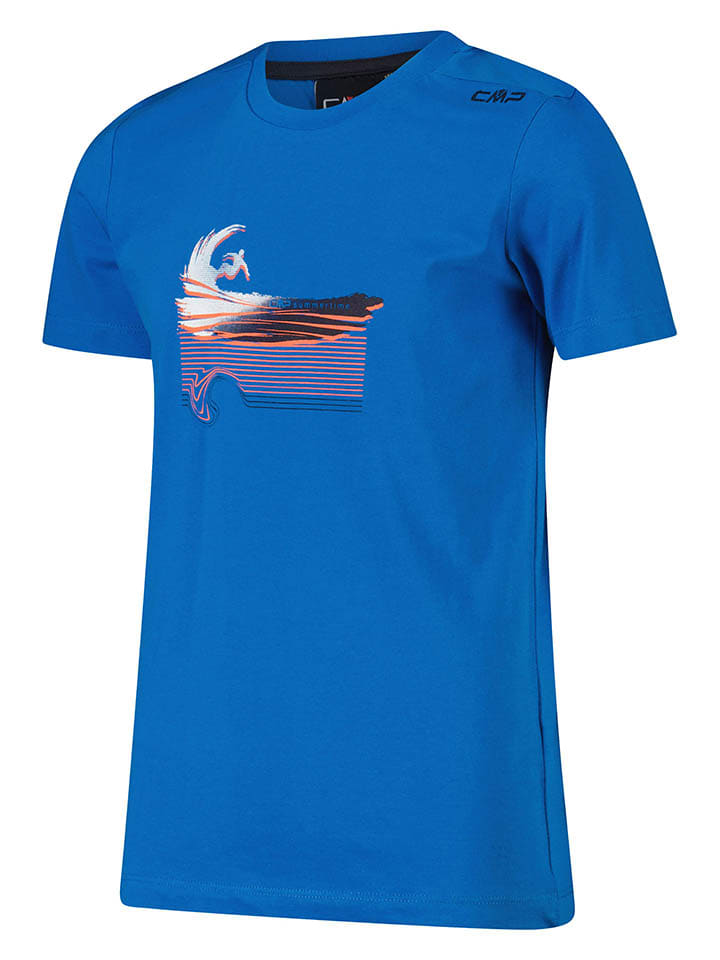 Tričko cmp Blau 9378814 Shirt in Blau - 3