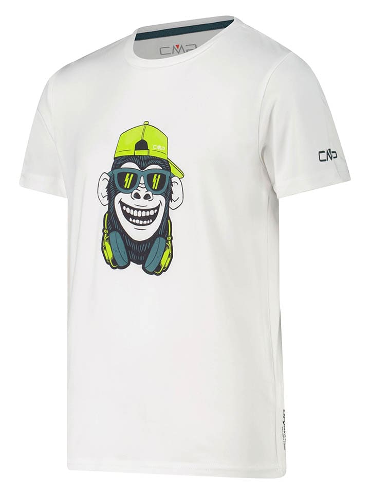 Tričko cmp Weiß 4574629 Funktionsshirt in Weiß - 3