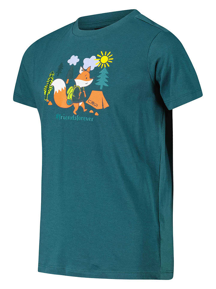 Tričko cmp Türkis 3483211 Shirt in Türkis - 3