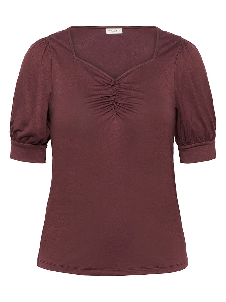 Tričko KAFFE curve Bordeaux 4539509 Shirt in Bordeaux - 1