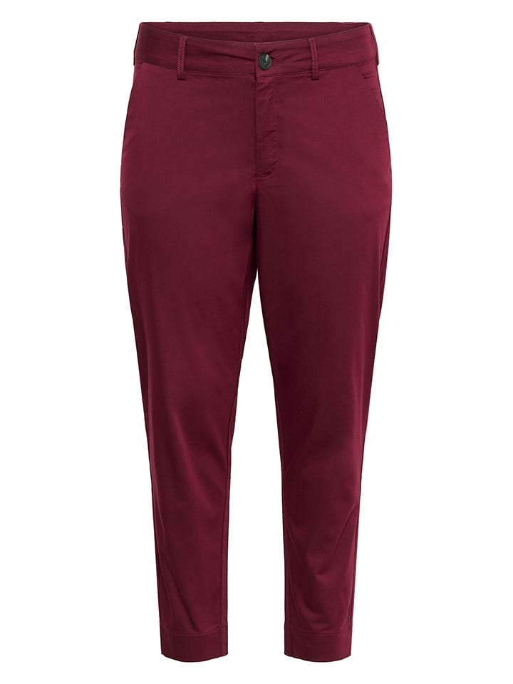 Nohavice KAFFE curve Bordeaux 7506515 Chino in Bordeaux - 4