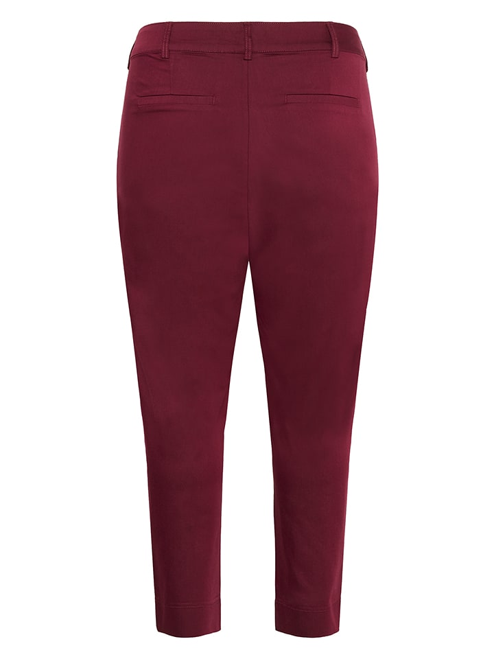 Nohavice KAFFE curve Bordeaux 7506515 Chino in Bordeaux - 5