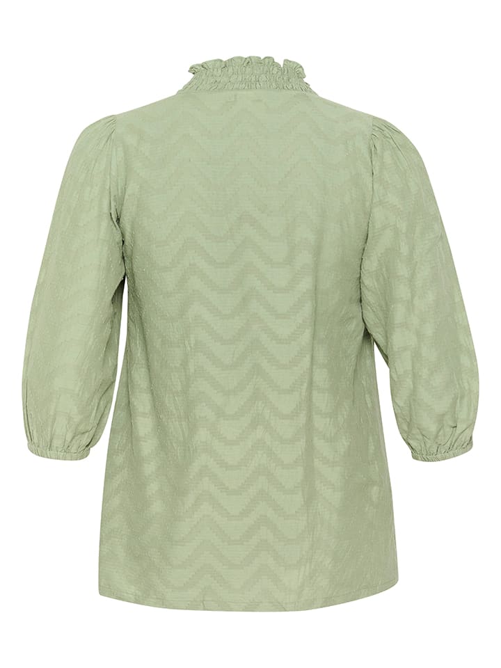 KAFFE curve Grün 2462015 Bluse in Grün - 5