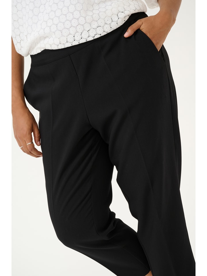 Nohavice KAFFE curve Schwarz 8925431 Hose in Schwarz - 2