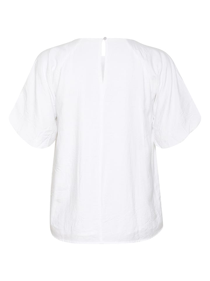 KAFFE curve Weiß 209984 Bluse in Weiß - 5