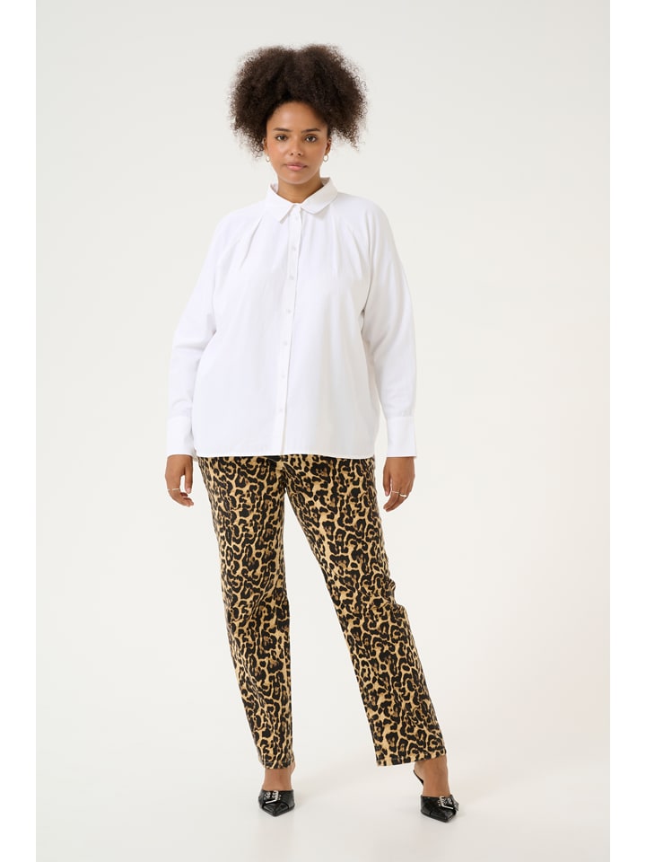 KAFFE curve Weiß 184978 Bluse in Weiß - 2