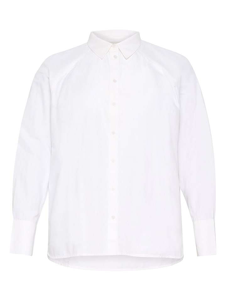 KAFFE curve Weiß 184978 Bluse in Weiß - 4