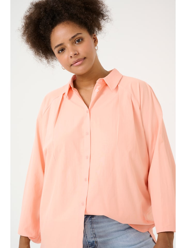 KAFFE curve Apricot 5684440 Bluse in Apricot - 3