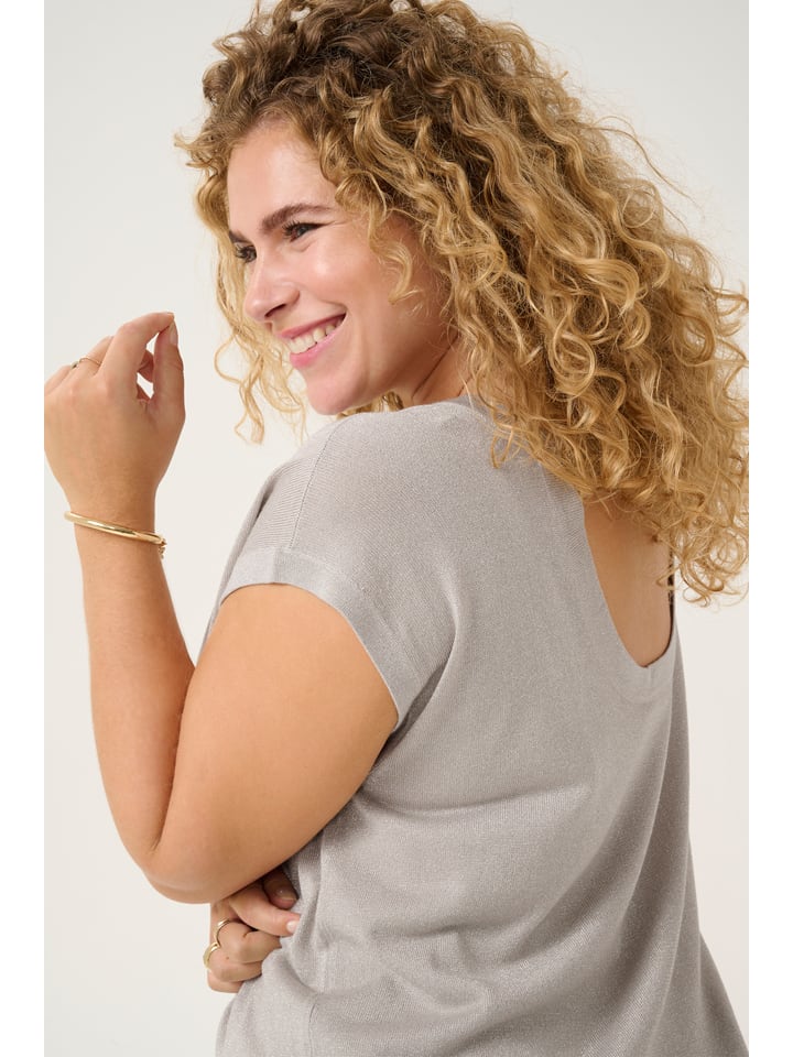 Tričko KAFFE curve Grau 7815562 Shirt in Grau - 3