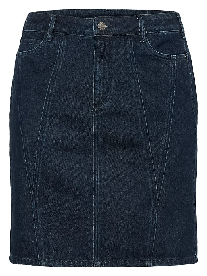 Sukňa KAFFE curve Dunkelblau 1988588 Jeansrock in Dunkelblau - 4