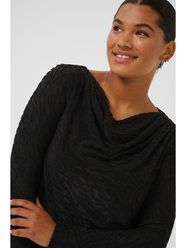 Šaty KAFFE curve Schwarz 2085824 Kleid in Schwarz - 2