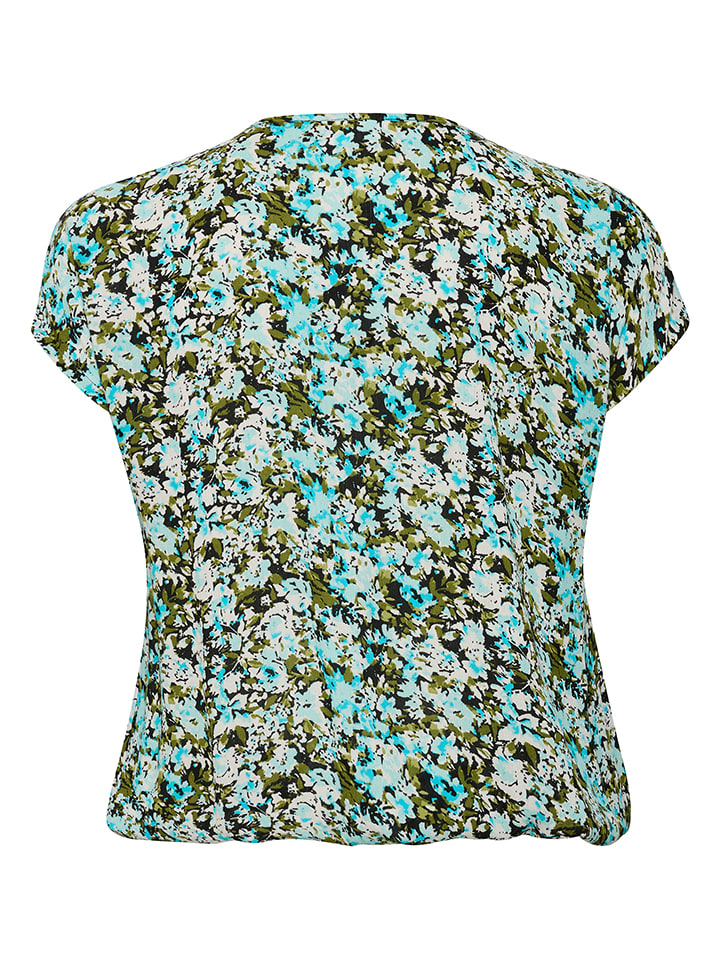 KAFFE curve Türkis/ Grün 9186807 Bluse in Türkis/ Grün - 6