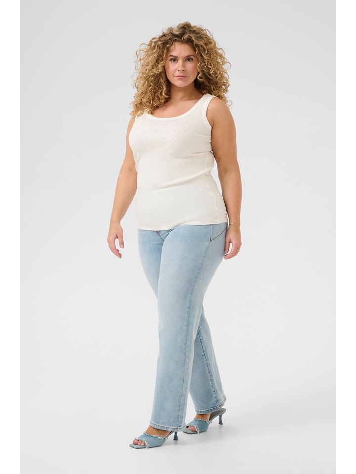 KAFFE curve Creme 1962790 Top in Creme - 2