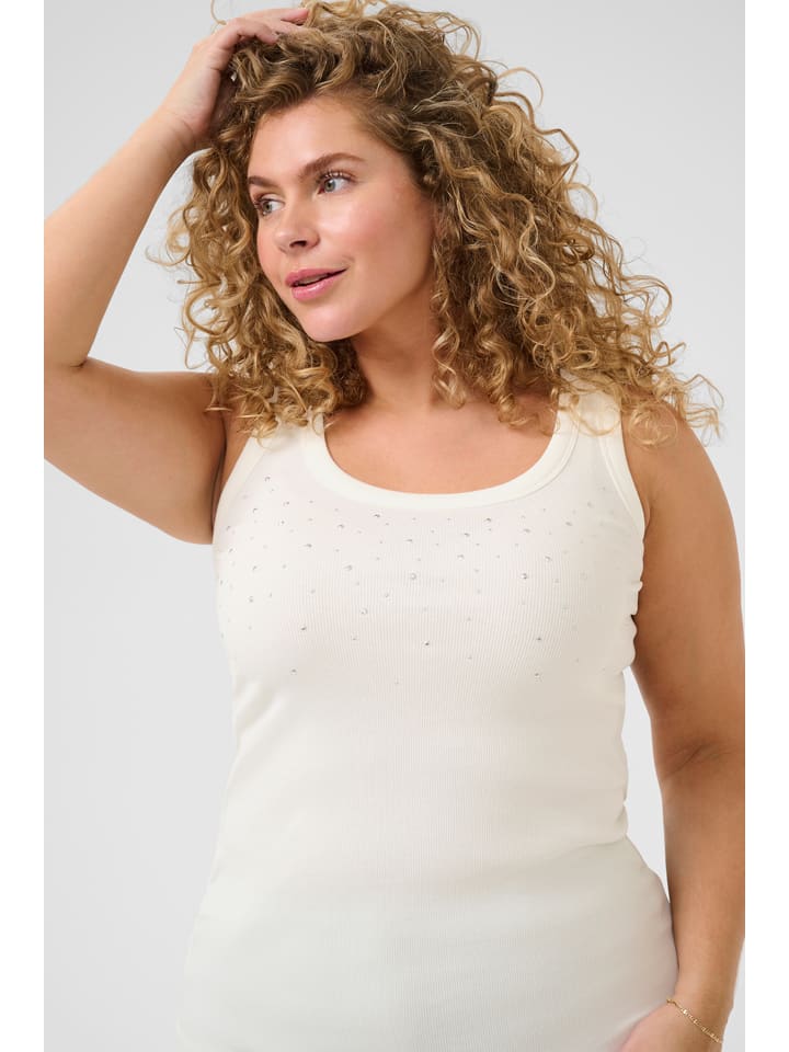 KAFFE curve Creme 1962790 Top in Creme - 3