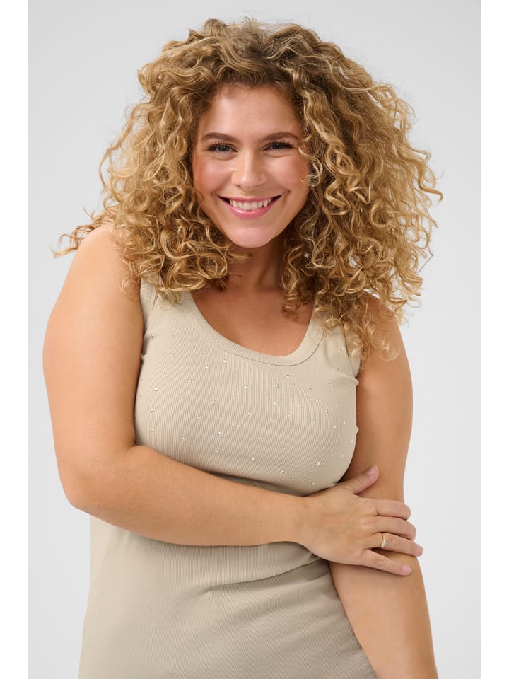KAFFE curve Beige 9019697 Top in Beige - 3