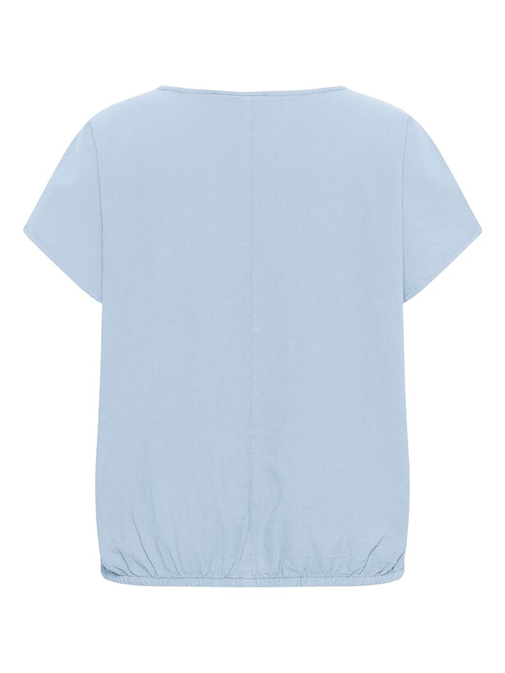 KAFFE curve Hellblau 7255157 Bluse in Hellblau - 2