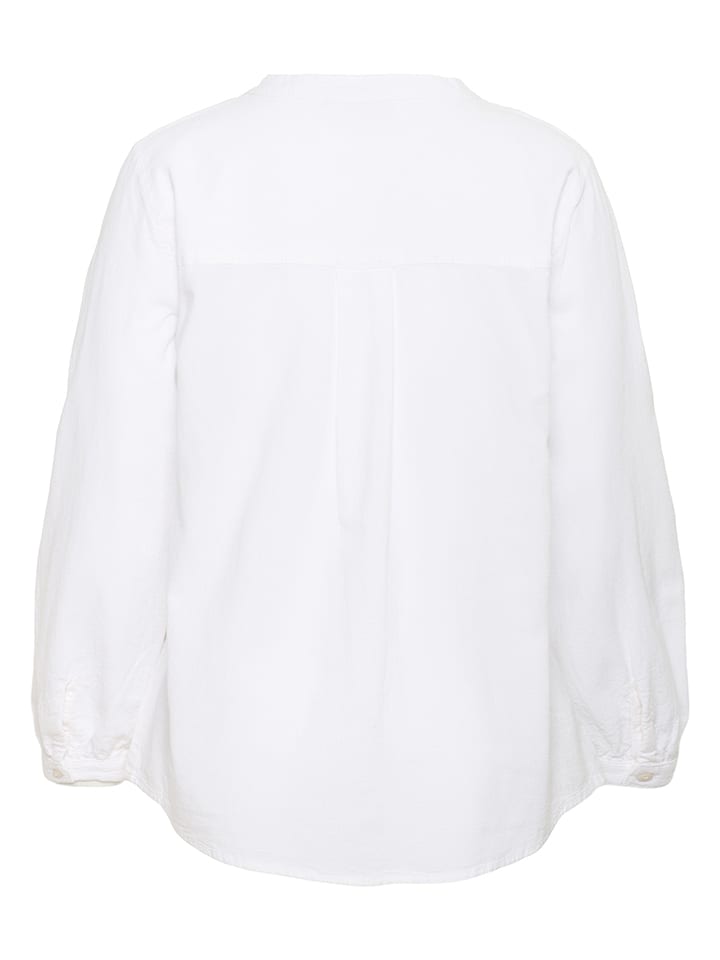 KAFFE curve Weiß 1455167 Bluse in Weiß - 5