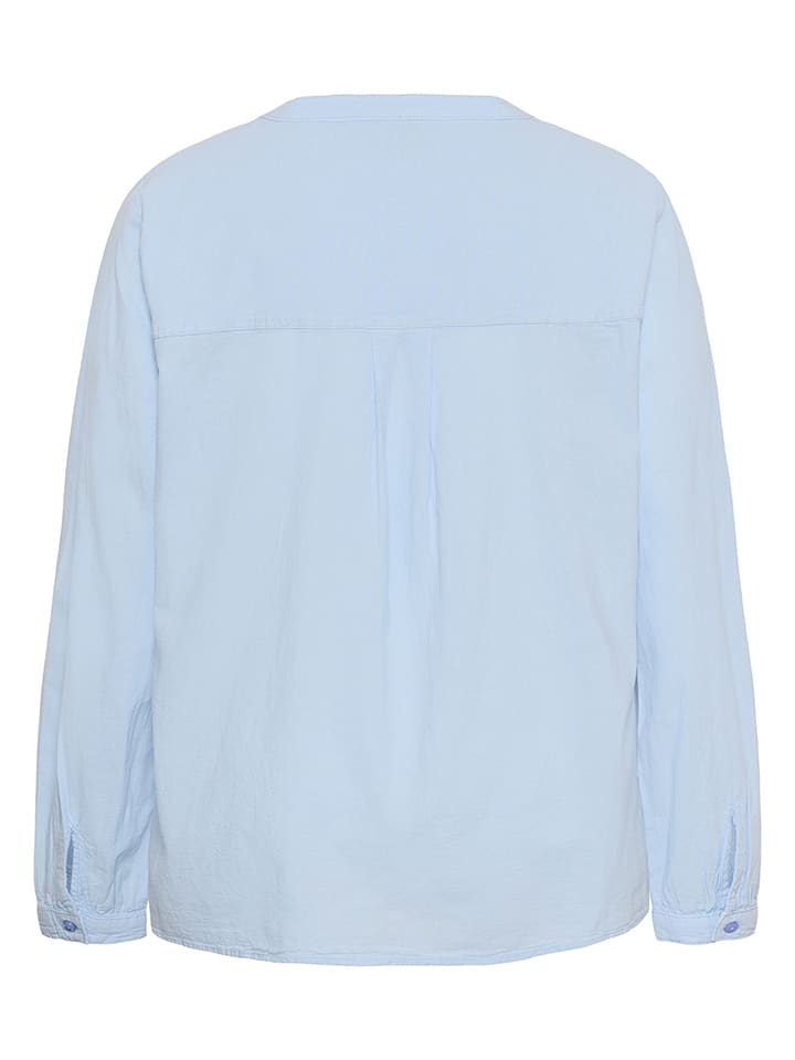 KAFFE curve Hellblau 4478198 Bluse in Hellblau - 2