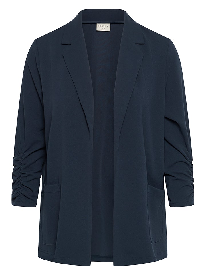 Dámska bunda KAFFE curve Dunkelblau 234084 Blazer in Dunkelblau - 4