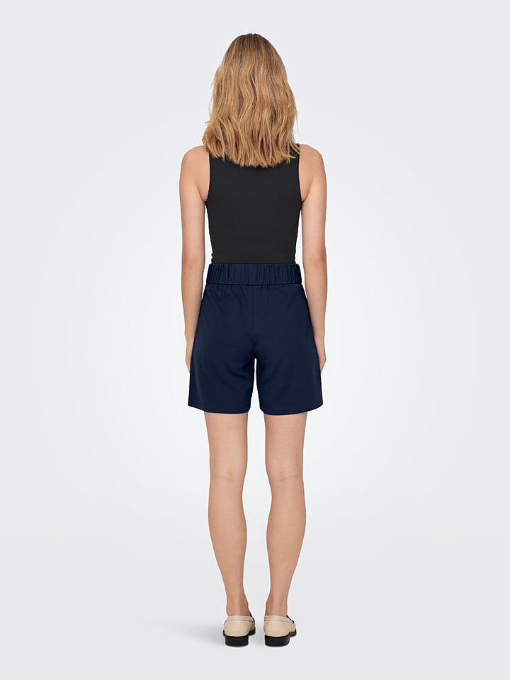 Kraťasy JDY Dunkelblau 7770736 Sweatshorts "Lousville" in Dunkelblau - 2