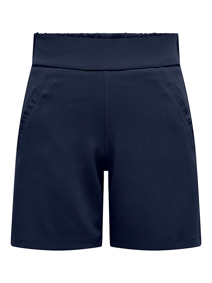 Kraťasy JDY Dunkelblau 7770736 Sweatshorts "Lousville" in Dunkelblau - 3