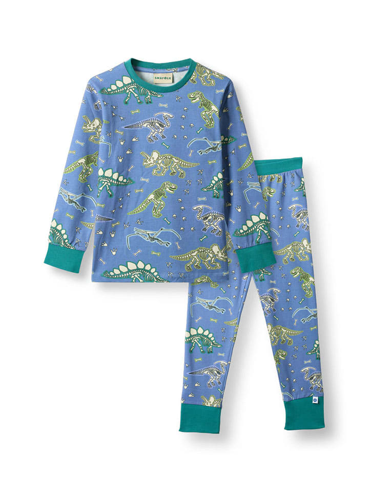 Detské pyžamo Småfolk Blau 9906695