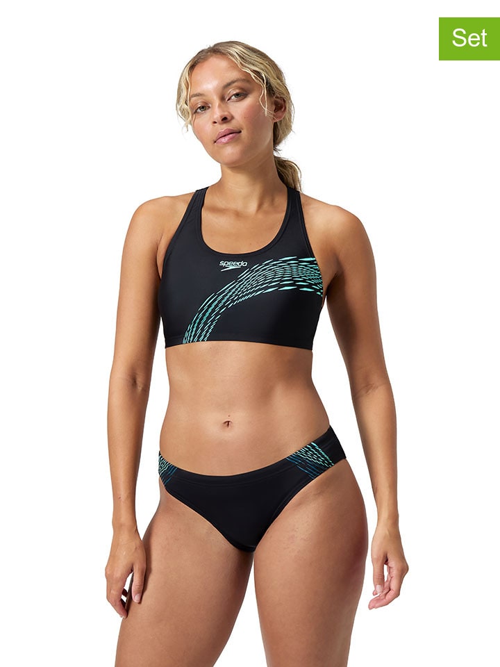Plavky Speedo Schwarz/ Blau 8055260