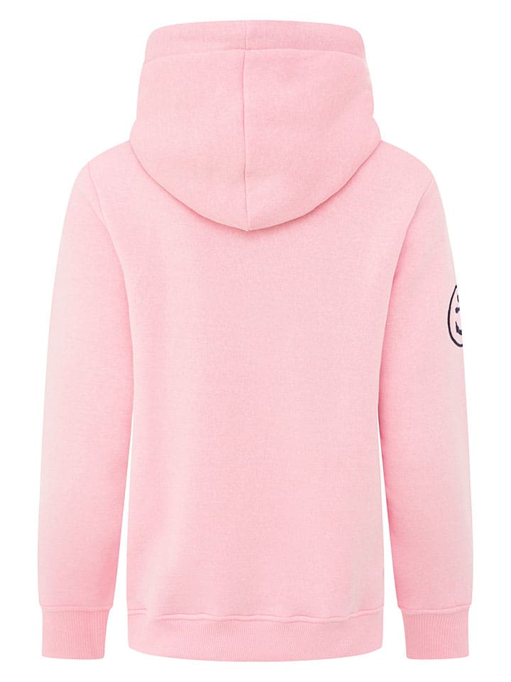 Mikina Zwillingsherz Rosa 8052139 Hoodie "Strand-Chefin" in Rosa - 4