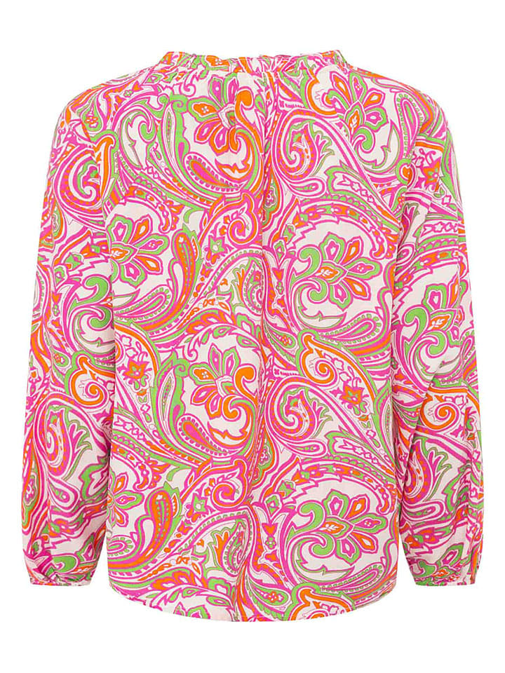 Zwillingsherz Pink 6564431 Bluse "Paisley" in Pink - 5