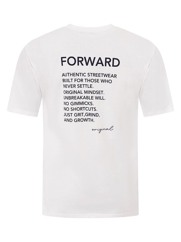 Tričko Zwillingsherz Weiß 4484555 Shirt "Moving" in Weiß - 2